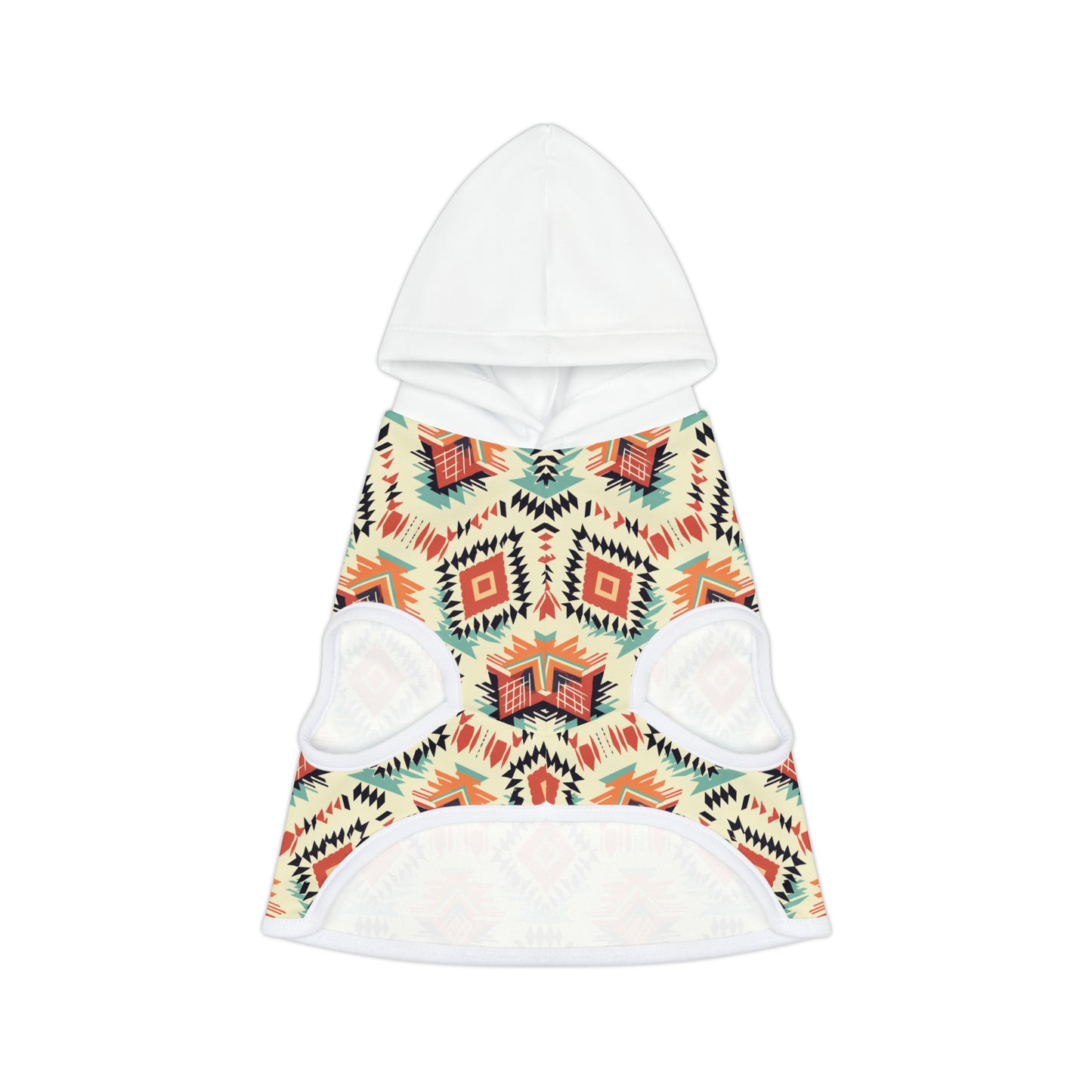 Aztec Pattern Pet Hoodie - KristaCreativeStudio