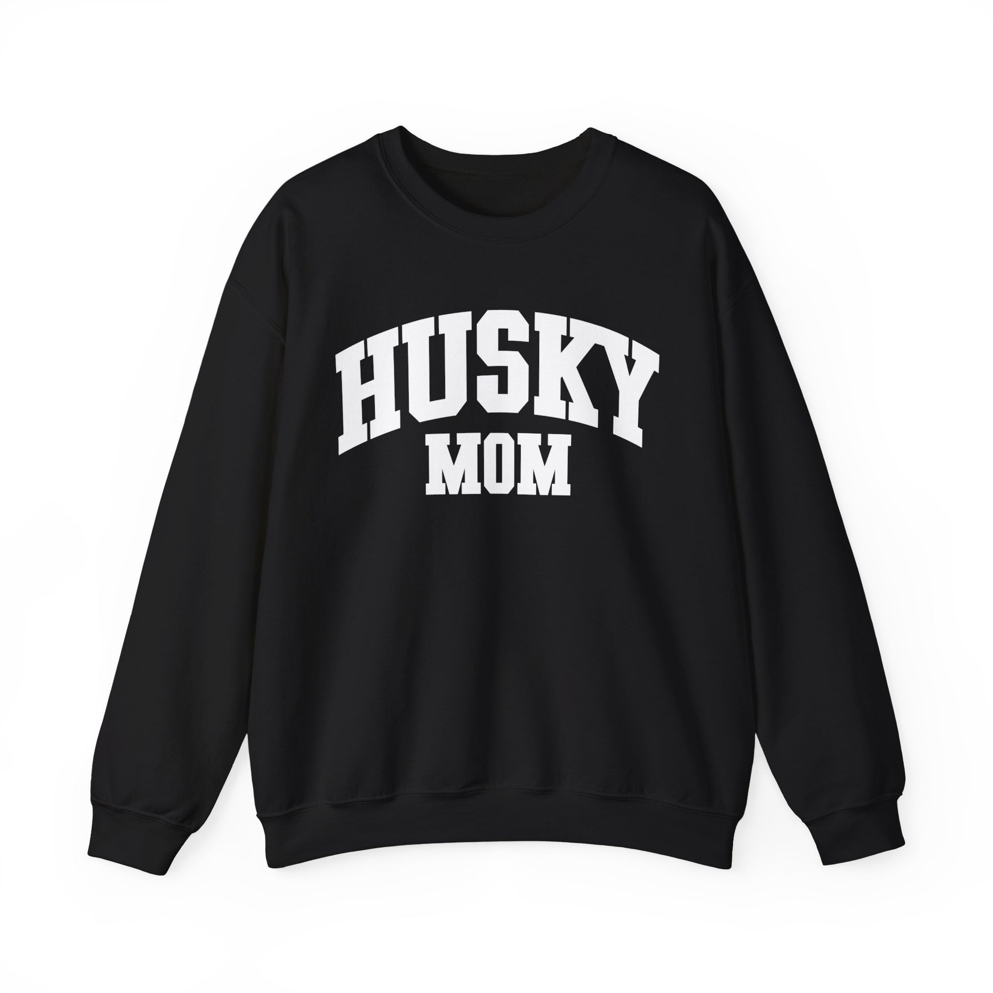 Husky Mom Crewneck Sweater - KristaCreativeStudio