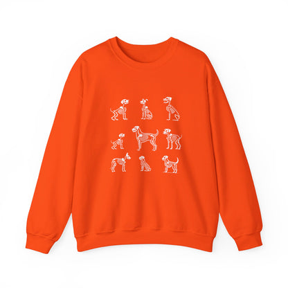 All Over Skeleton Dog Sweatshirt