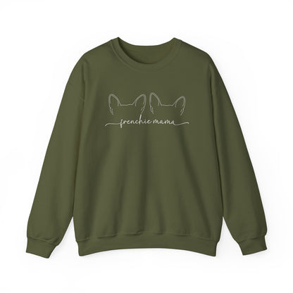 Frenchie Mama Crewneck Sweatshirt - KristaCreativeStudio