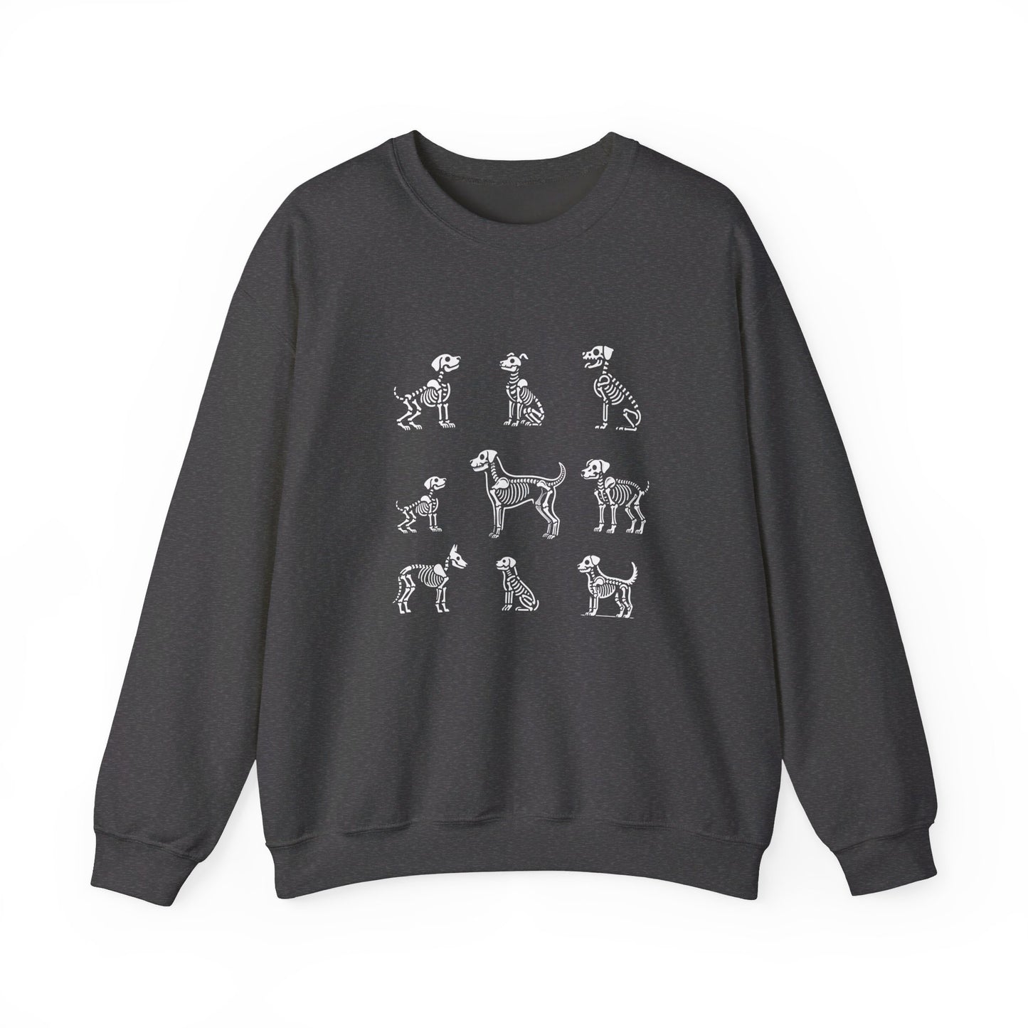 All Over Skeleton Dog Sweatshirt