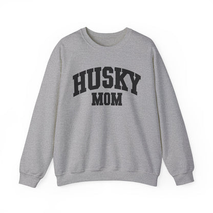 Husky Mom Crewneck Sweater - KristaCreativeStudio