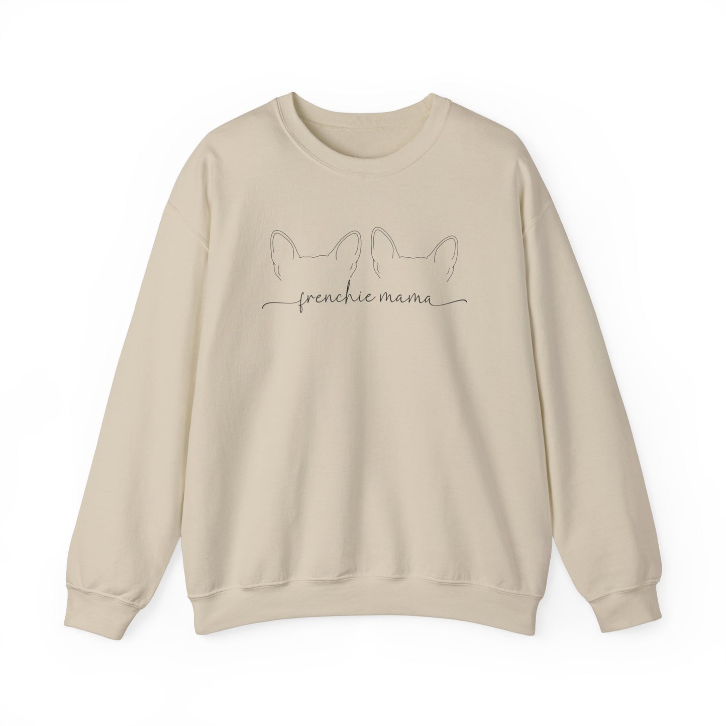 Frenchie Mama Crewneck Sweatshirt - KristaCreativeStudio