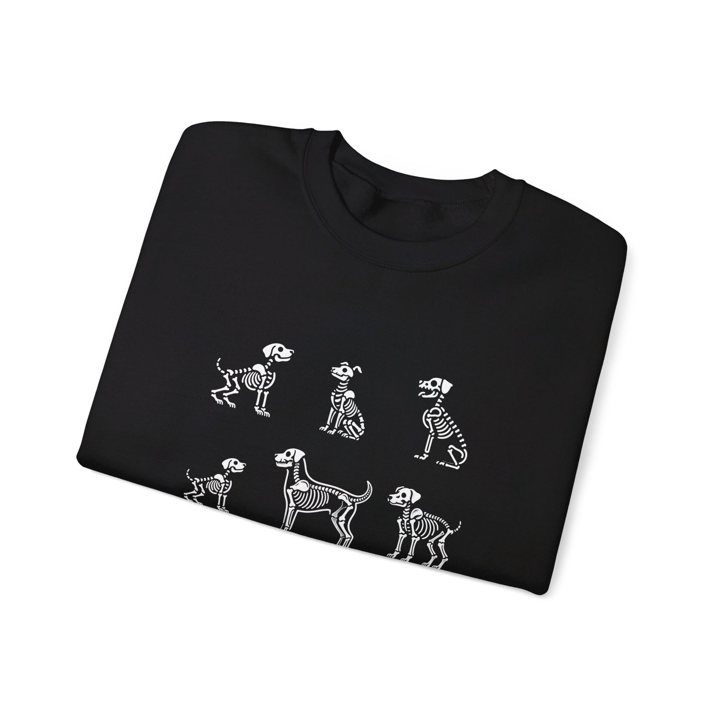 All Over Skeleton Dog Sweatshirt