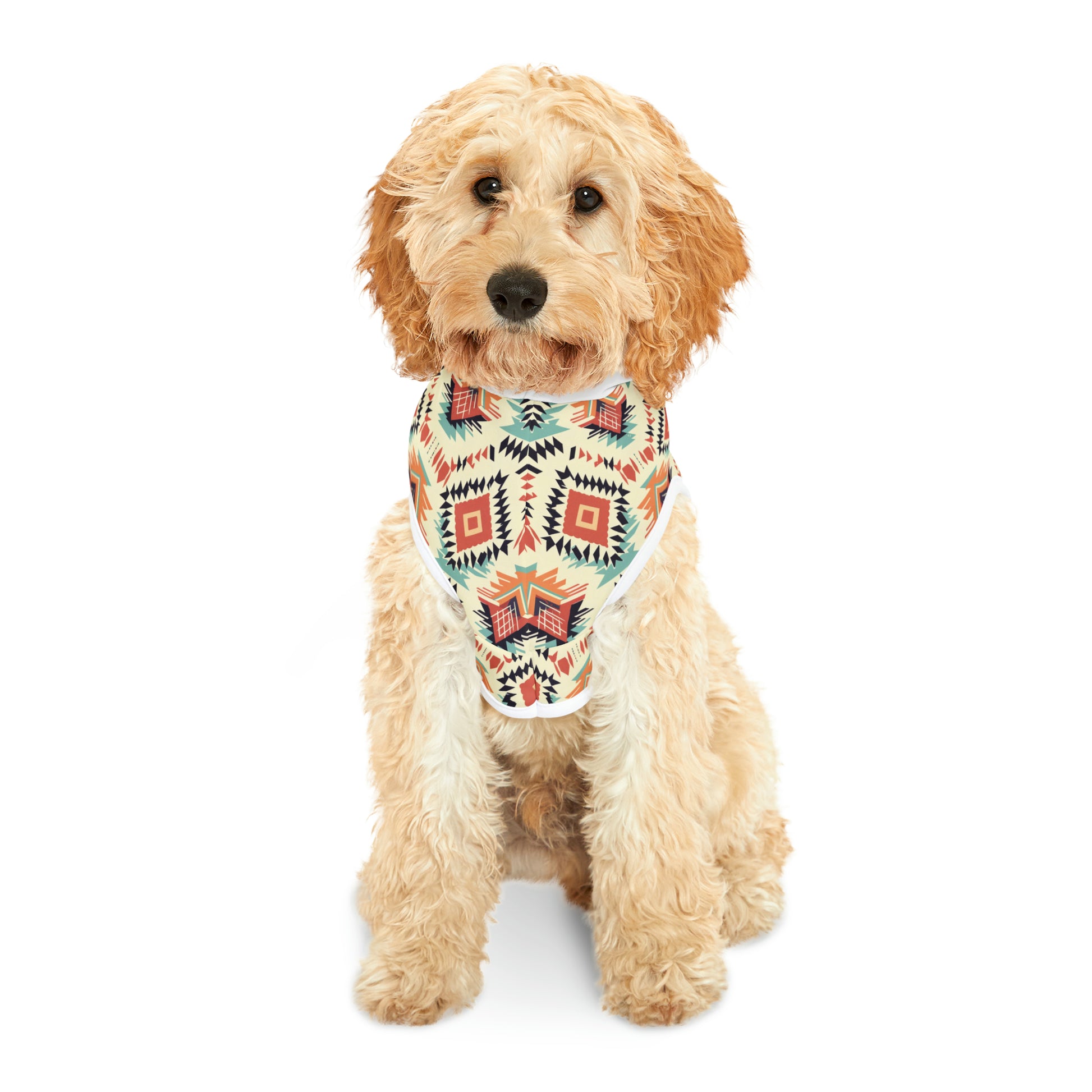 Aztec Pattern Pet Hoodie - KristaCreativeStudio