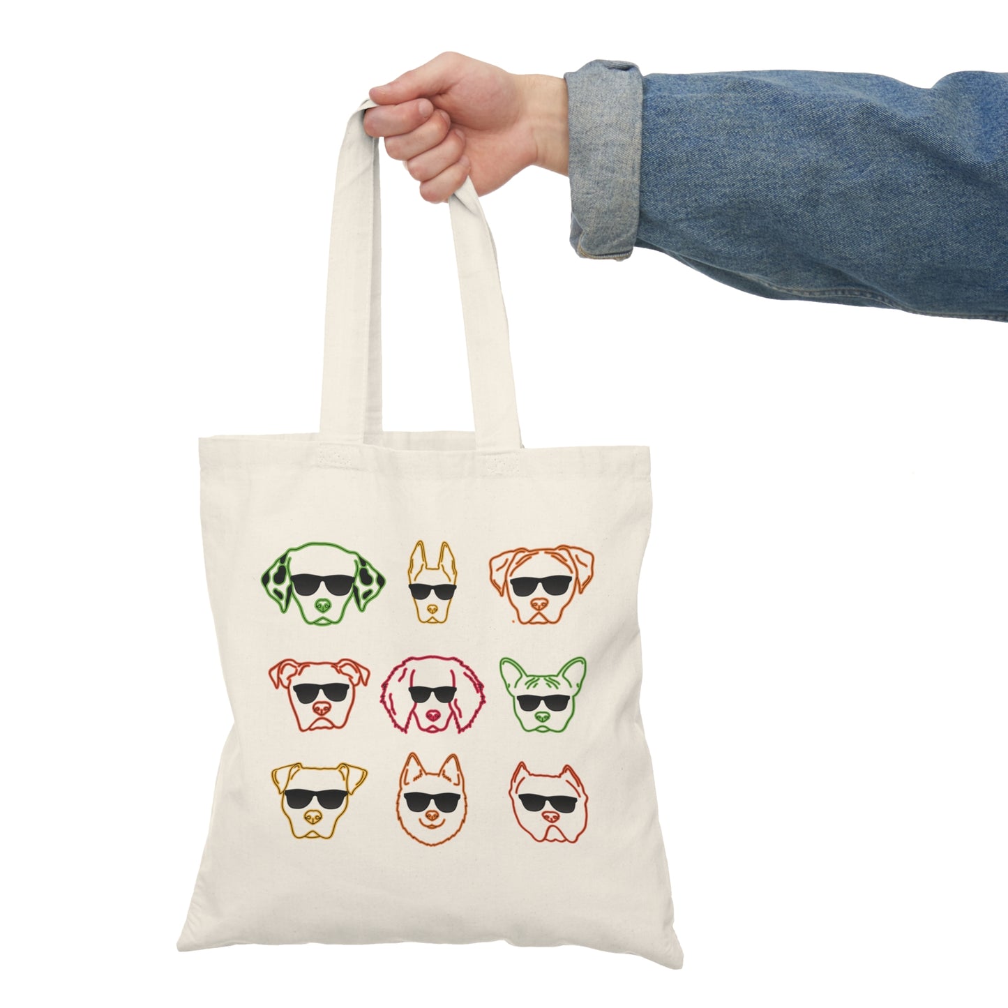 Summer Dog Sunnies Tote Bag - KristaCreativeStudio