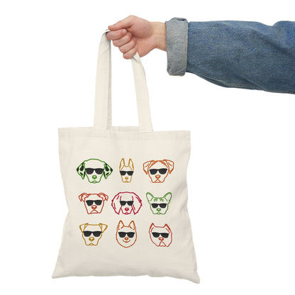 Summer Dog Sunnies Tote Bag - KristaCreativeStudio