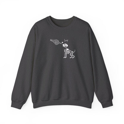 Boop Skeleton Dog Lover Sweatshirt