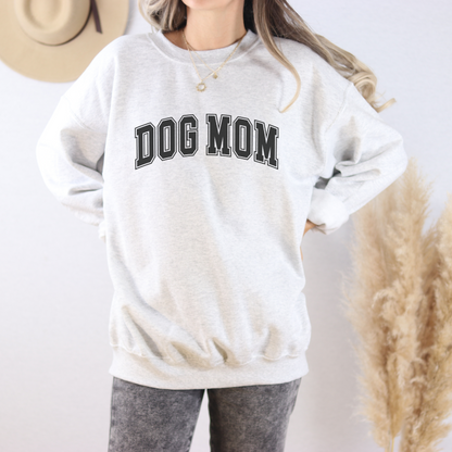 Dog Mom Crewneck Sweatshirt - KristaCreativeStudio