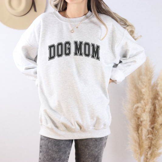 Dog Mom Crewneck Sweatshirt