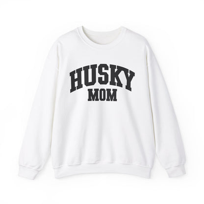 Husky Mom Crewneck Sweater - KristaCreativeStudio