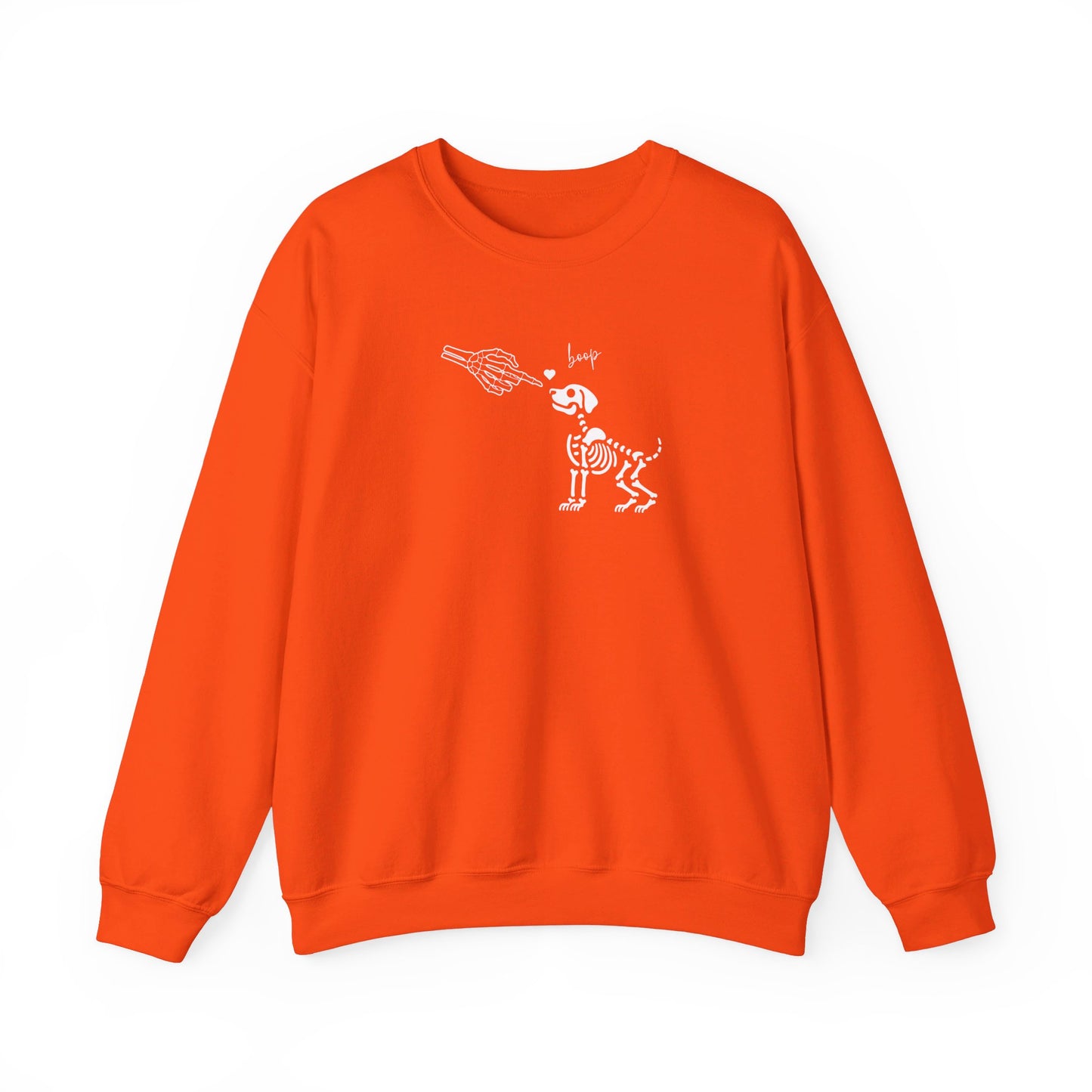 Boop Skeleton Dog Lover Sweatshirt