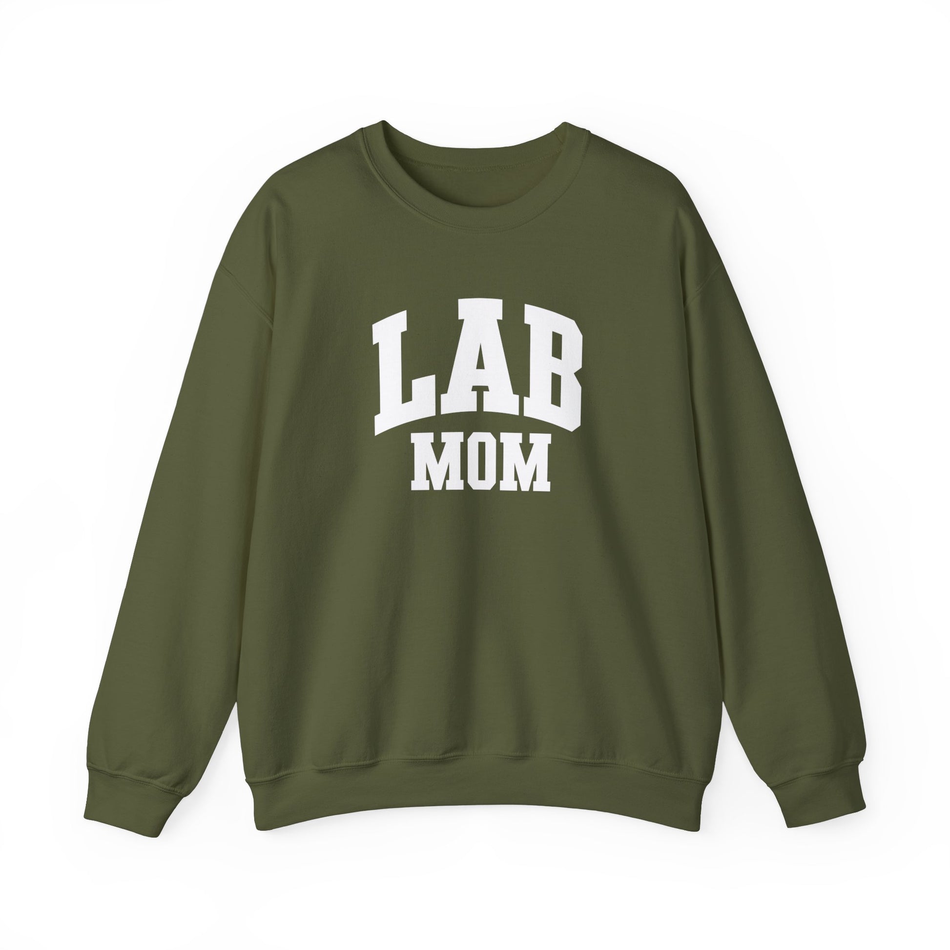 Lab Mom Crewneck Sweater - KristaCreativeStudio