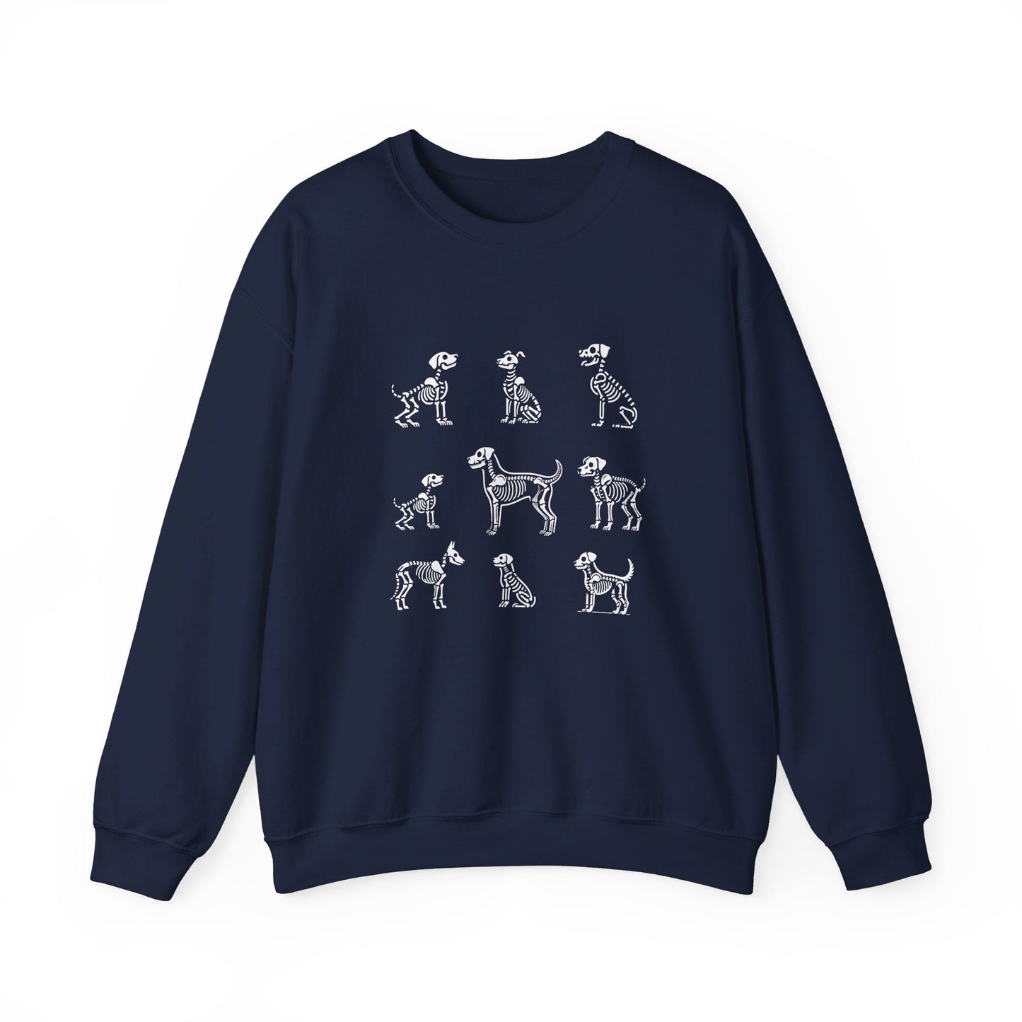 All Over Skeleton Dog Sweatshirt