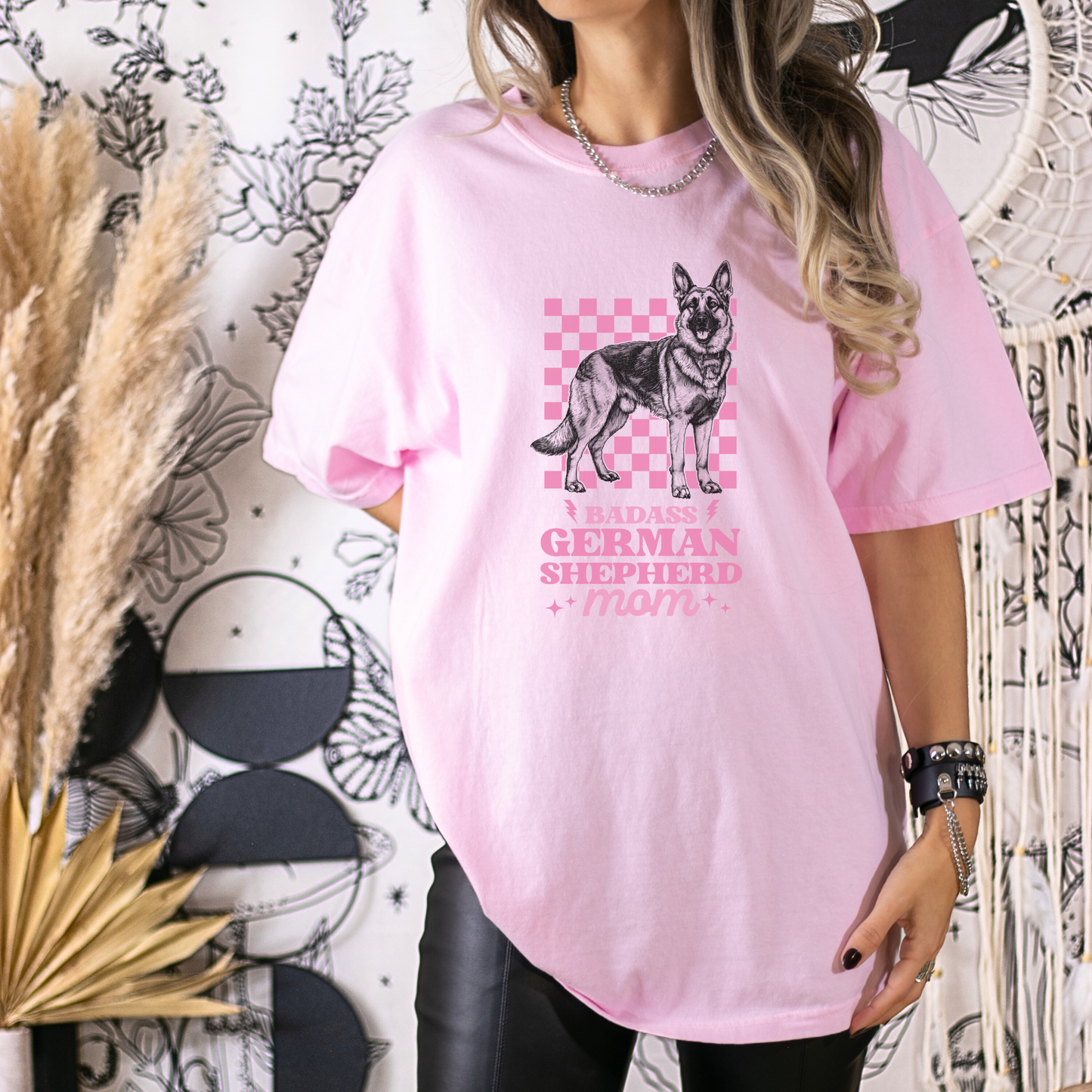 Comfort Colors® German Shepherd Dog Mom Shirt - KristaCreativeStudio