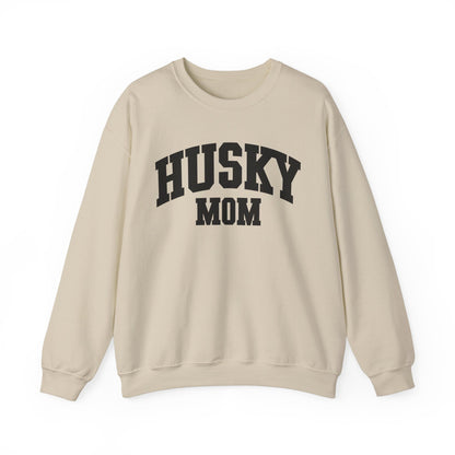 Husky Mom Crewneck Sweater - KristaCreativeStudio