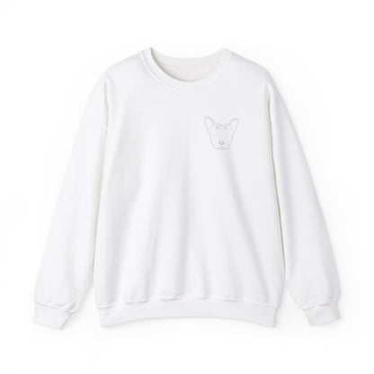 Frenchie Crewneck Sweatshirt - KristaCreativeStudio