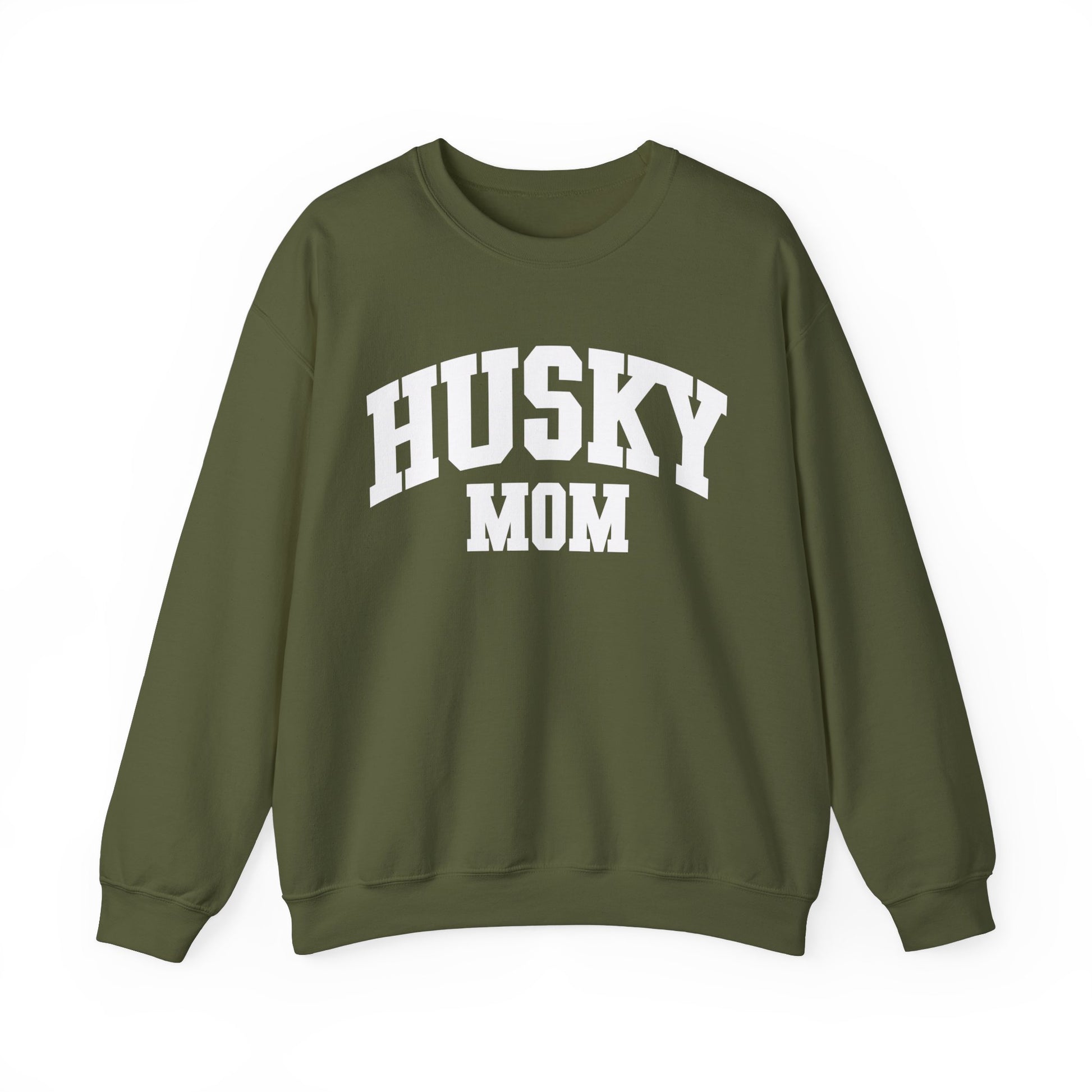 Husky Mom Crewneck Sweater - KristaCreativeStudio