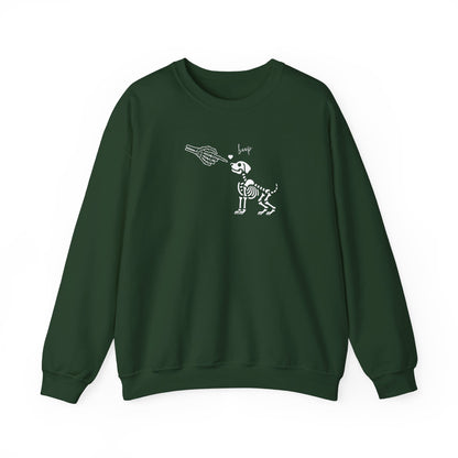 Boop Skeleton Dog Lover Sweatshirt