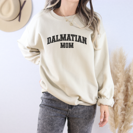 Dalmatian Mom Crewneck Sweater - KristaCreativeStudio