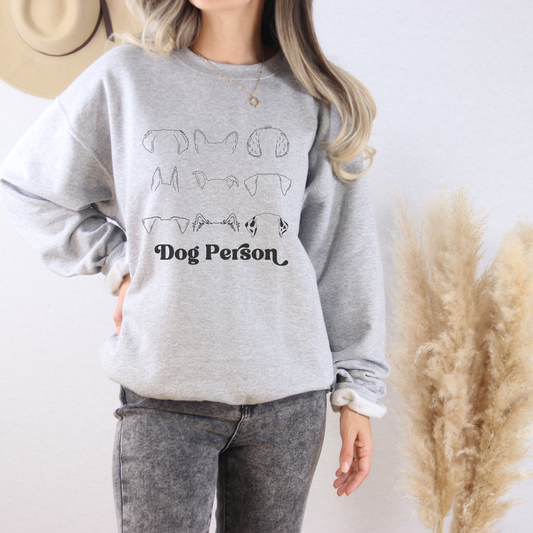 Dog Person Crewneck Sweater