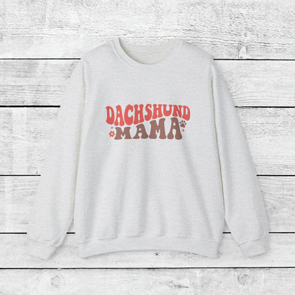 Dachshund Mama Crewneck Sweatshirt - KristaCreativeStudio