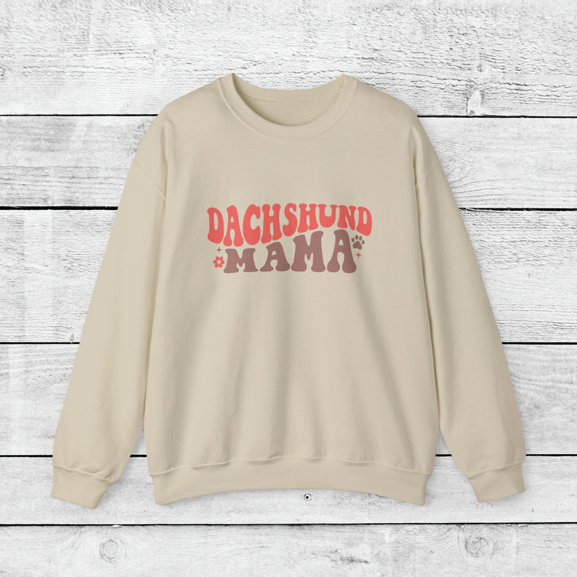 Dachshund Mama Crewneck Sweatshirt - KristaCreativeStudio