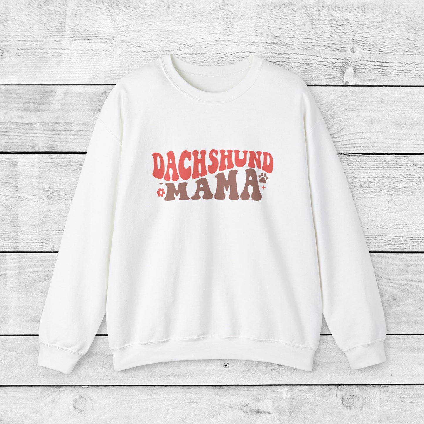 Dachshund Mama Crewneck Sweatshirt - KristaCreativeStudio